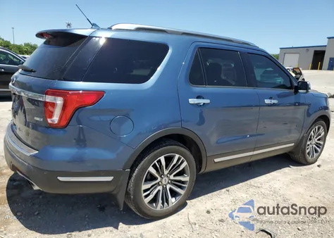 2018 Ford Explorer Platinum from USA, damaged, VIN 1FM5K8HT4JGA54385